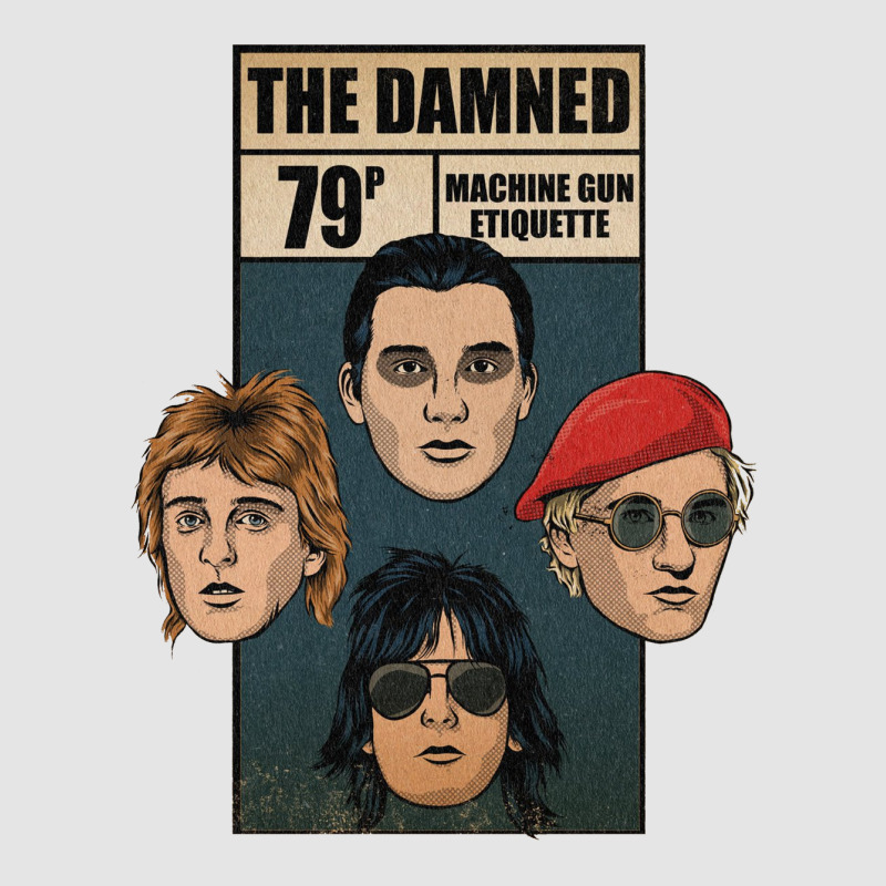 The Damned Machine Gun Etiquette Exclusive T-shirt | Artistshot