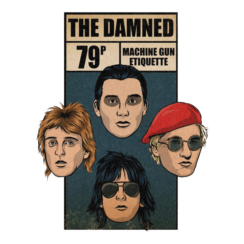 The Damned Machine Gun Etiquette Zipper Hoodie | Artistshot