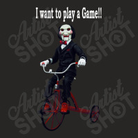 Saw Trike Play A Game Horror Bike Ladies Fitted T-shirt | Artistshot