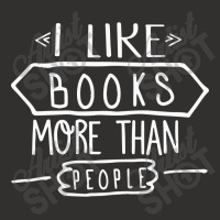 I Like Books More Than People Champion Hoodie | Artistshot