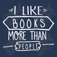 I Like Books More Than People Men Denim Jacket | Artistshot