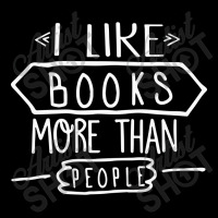 I Like Books More Than People Men's Long Sleeve Pajama Set | Artistshot