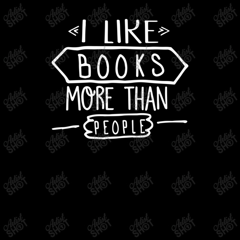 I Like Books More Than People Pocket T-Shirt by Hargitcustom | Artistshot