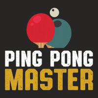 Funny Ping Pong Master Table Tennis Lovers Players T Shirt Ladies Fitted T-shirt | Artistshot