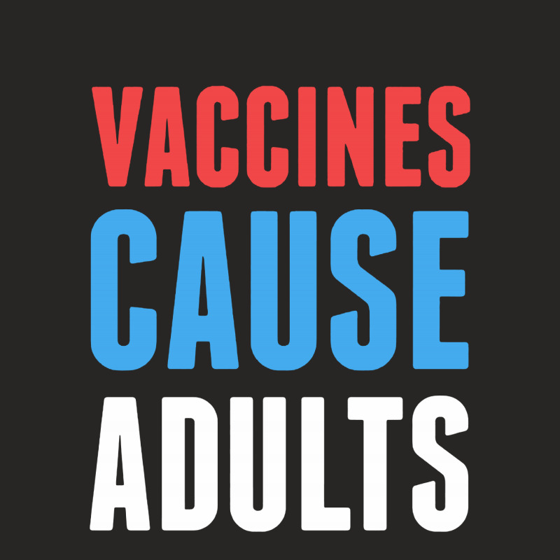 Vaccines Cause Adults Ladies Fitted T-Shirt by ardylanda | Artistshot