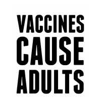 Vaccines Cause Adults Baby Bodysuit | Artistshot