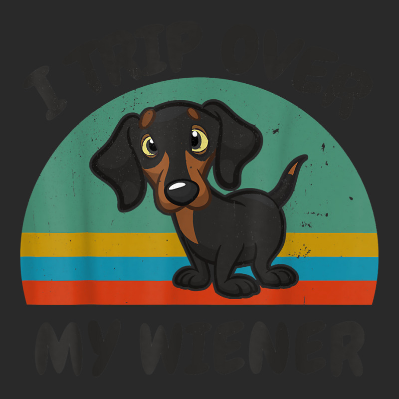 Funny Dachshund I Trip Over My Weiner Dog T Shirt Printed Hat | Artistshot