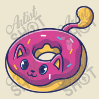 Cute Cat In A Doughnut Cropped Hoodie | Artistshot