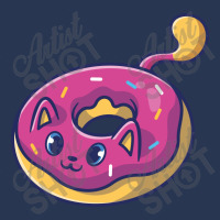 Cute Cat In A Doughnut Ladies Denim Jacket | Artistshot