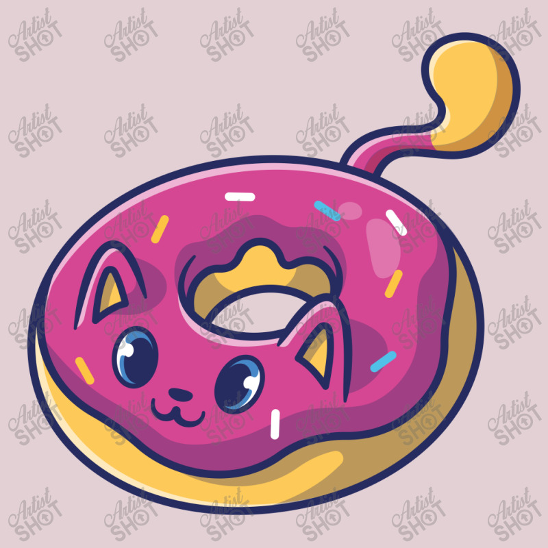 Cute Cat In A Doughnut Ladies Fitted T-shirt | Artistshot