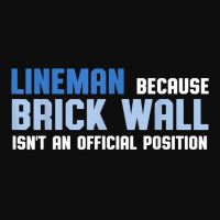 Football Lineman Brick Wall Shirt Crop Top | Artistshot