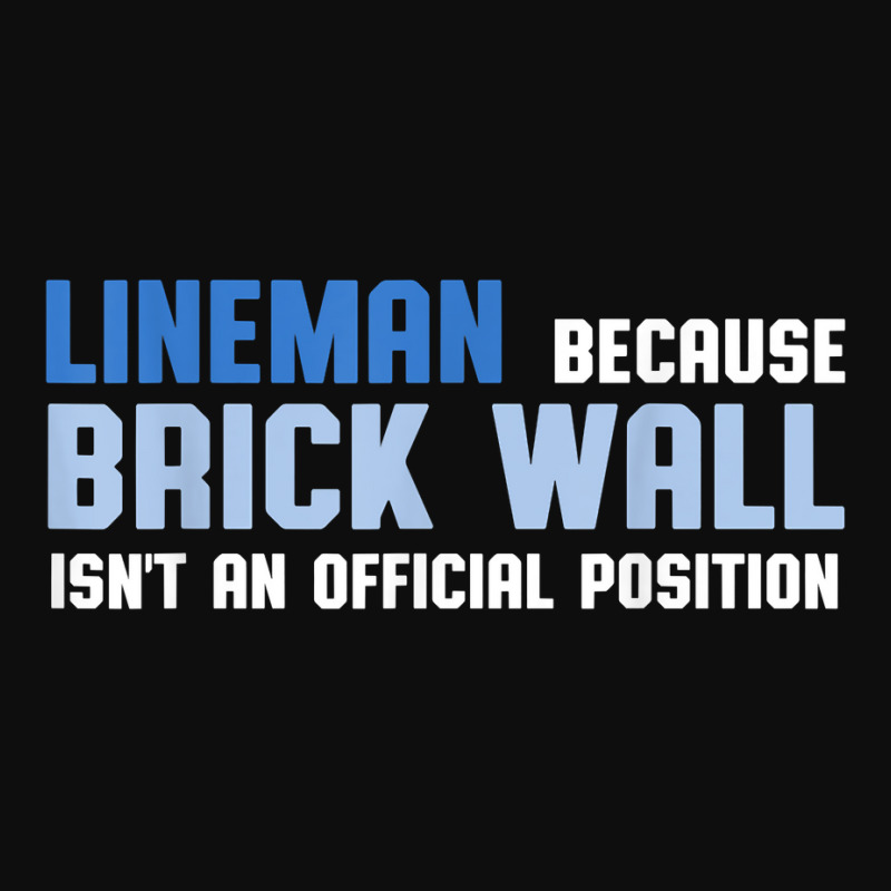 Football Lineman Brick Wall Shirt Crop Top by farronpoppo | Artistshot