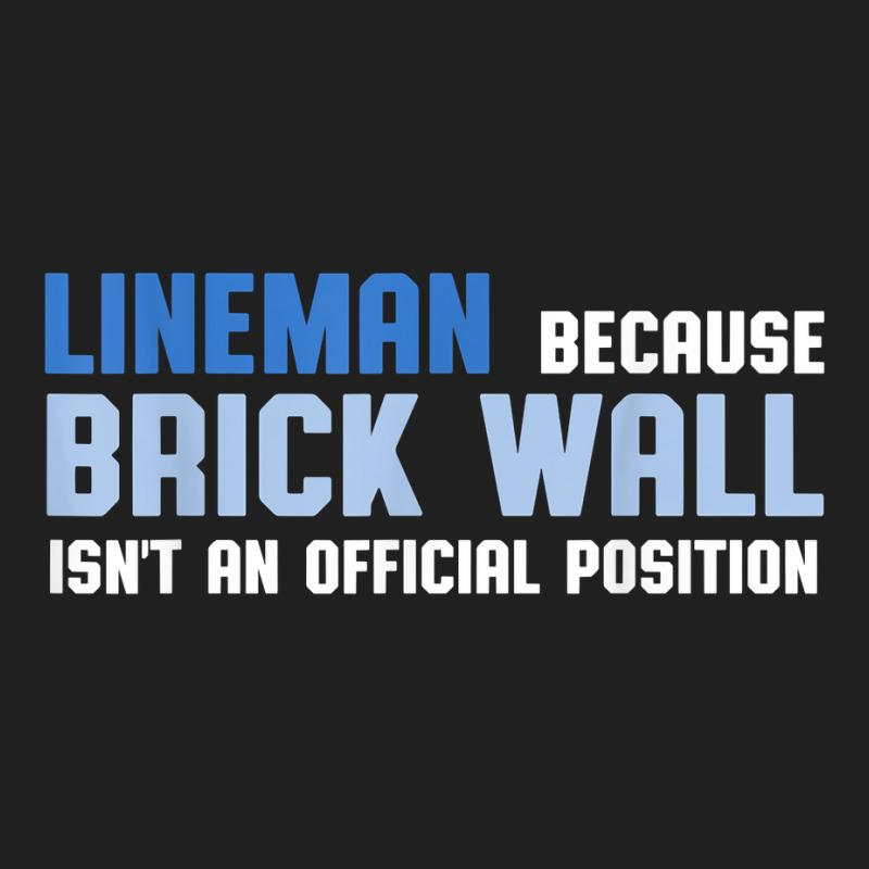 Football Lineman Brick Wall Shirt Ladies Polo Shirt by farronpoppo | Artistshot