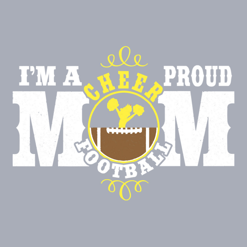 I'm A Proud Cheer Football Mom   Combined Sports Pullover Hoodie Tank Dress by harmanyuan | Artistshot