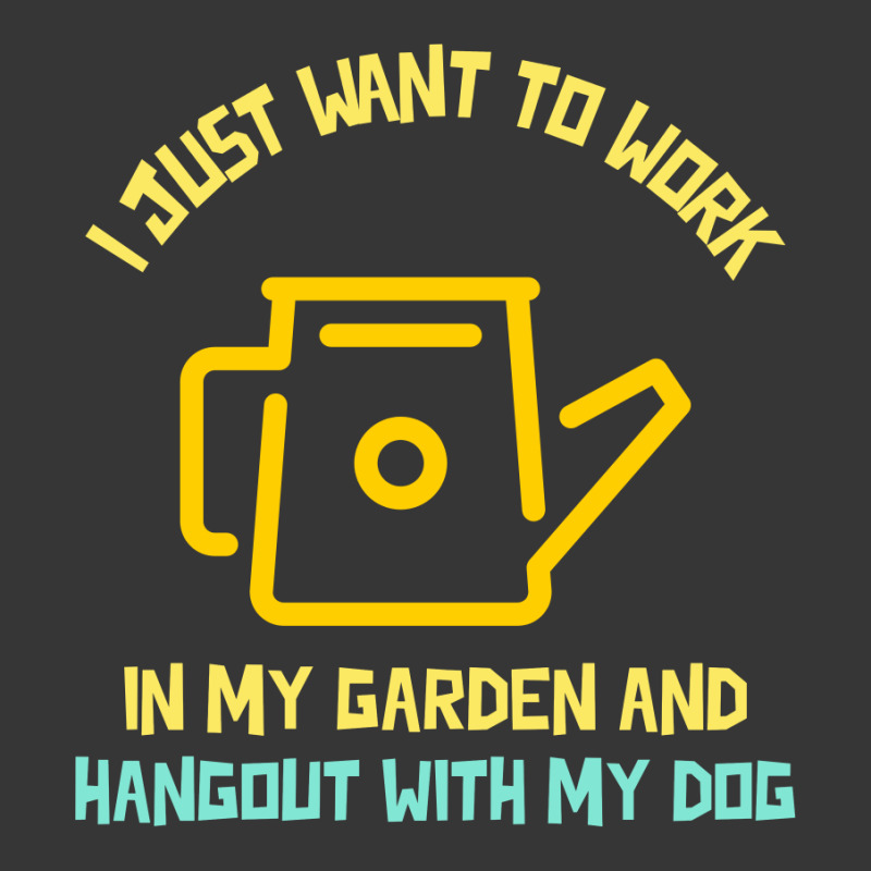 I Just Want To Work In My Garden And Hangout With My Dog Toddler Hoodie by Favorite | Artistshot