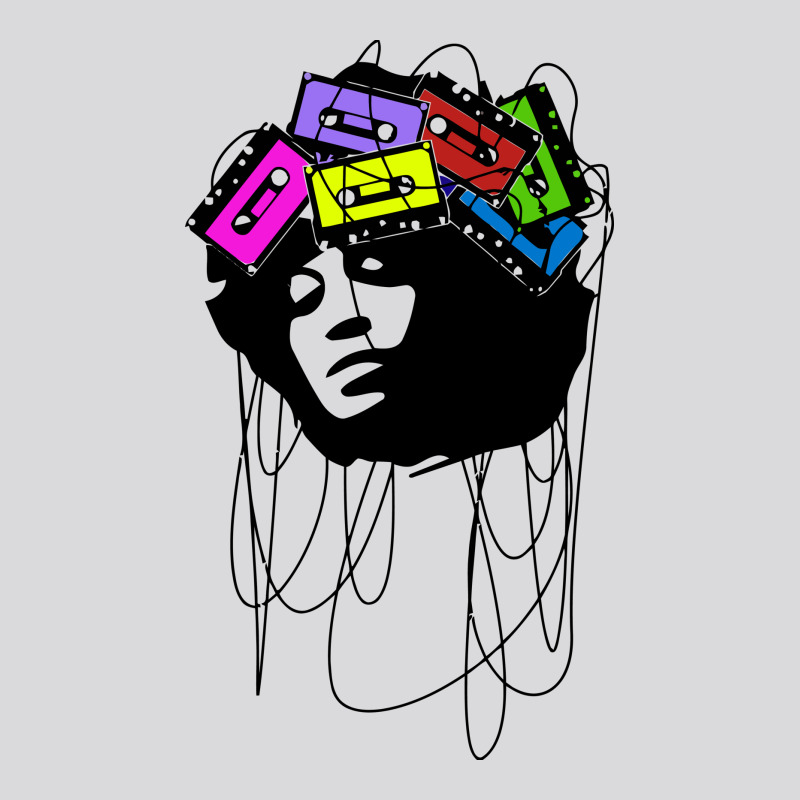 Cassette Music Head Colored Women's Triblend Scoop T-shirt | Artistshot