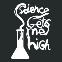 Science Gets Me High Women's Triblend Scoop T-shirt | Artistshot