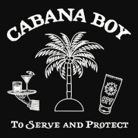 Cabana Boy To Serve And Protect T Shirt Crop Top | Artistshot