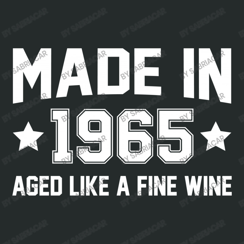 Made In 1965 Aged Like A Fine Wine Women's Triblend Scoop T-shirt | Artistshot