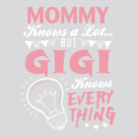 Mommy Knows A Lot But Gigi Knows Everything Women's Triblend Scoop T-shirt | Artistshot