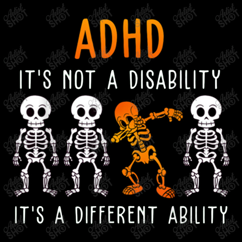 It's Not Disability It's A Different Ability Adhd Awareness Maternity Scoop Neck T-shirt by kerjalembor | Artistshot