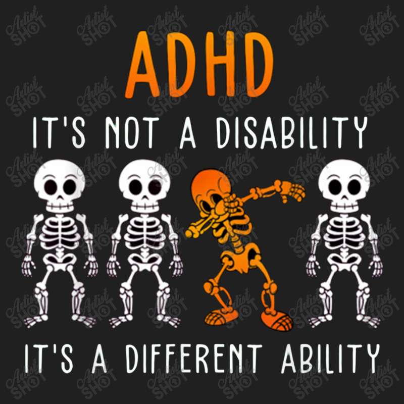 It's Not Disability It's A Different Ability Adhd Awareness Ladies Polo Shirt by kerjalembor | Artistshot