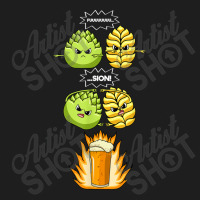 Beer Beer Fusion Barley Malt And Hops Funny Beer Drinking Classic T-shirt | Artistshot