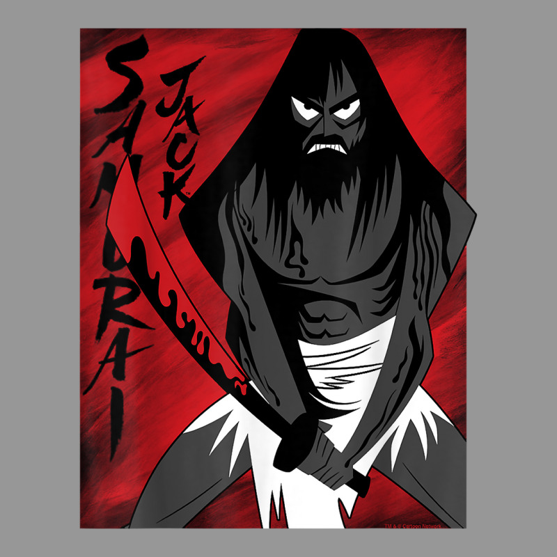 Cn Samurai Jack Red Poster T Shirt Women's V-Neck T-Shirt by erinlorrai | Artistshot