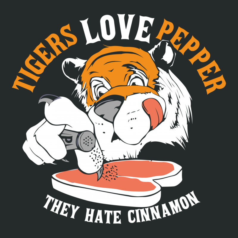 Tigers Love Pepper Women's Triblend Scoop T-shirt | Artistshot