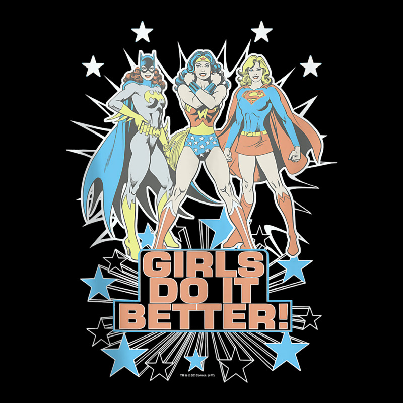 Wonder Woman Supergirl Batgirl Girls Do It Better Tank Top Long Sleeve Shirts | Artistshot