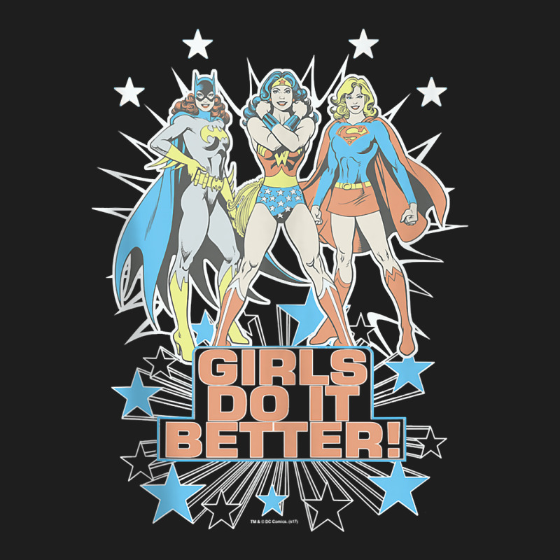 Wonder Woman Supergirl Batgirl Girls Do It Better Tank Top Classic T-shirt | Artistshot