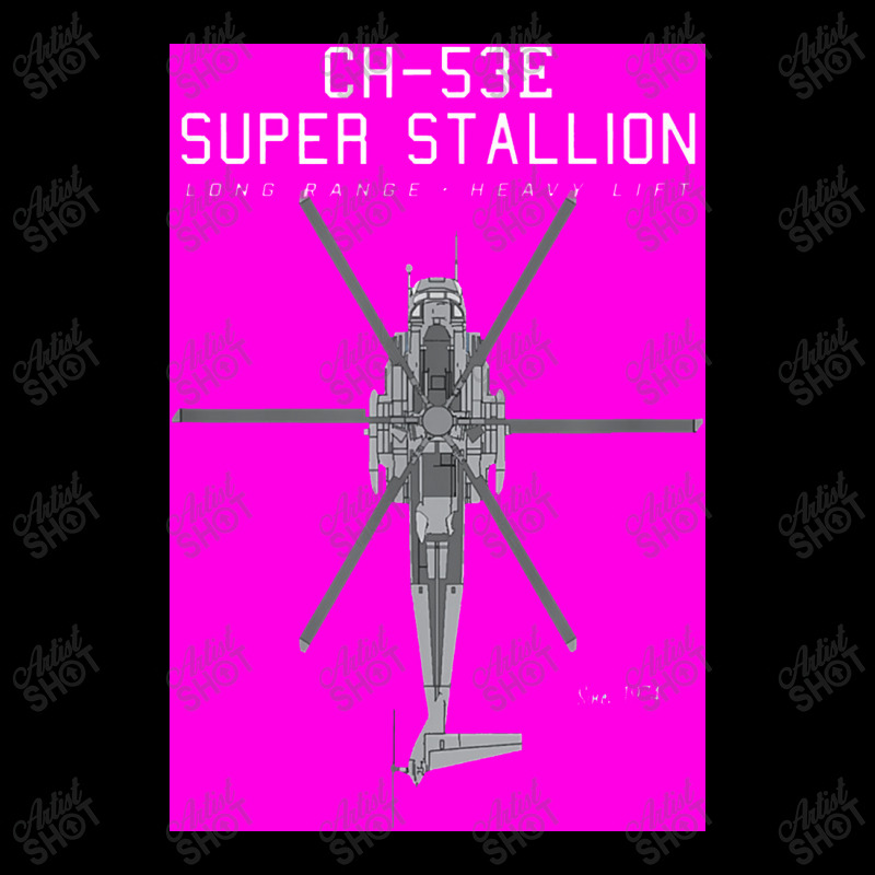 Ch 53e Super Stallion Military Helicopter Women's V-Neck T-Shirt by selaynanas | Artistshot