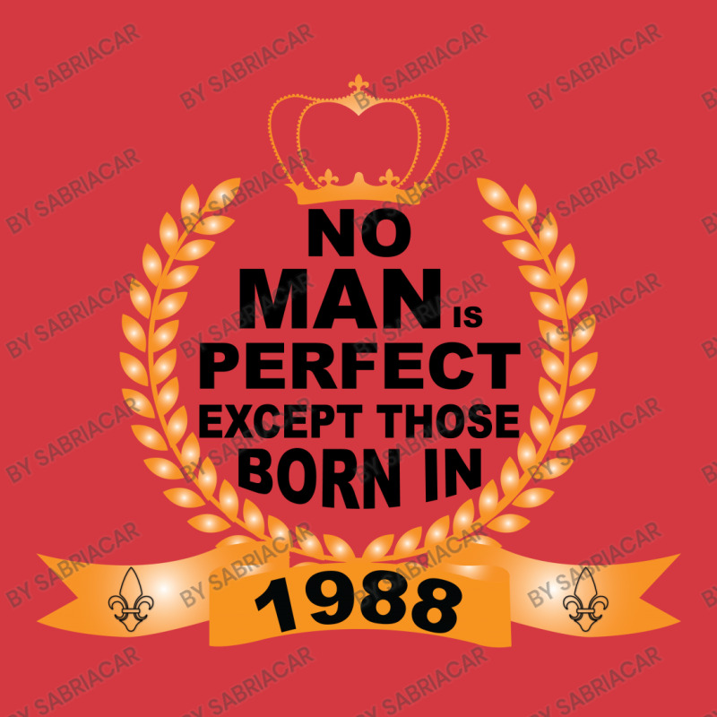 No Man Is Perfect Except Those Born In 1988 Men's Polo Shirt | Artistshot