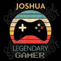 Joshua Name Gift   Personalized Legendary Gamer Zipper Hoodie | Artistshot