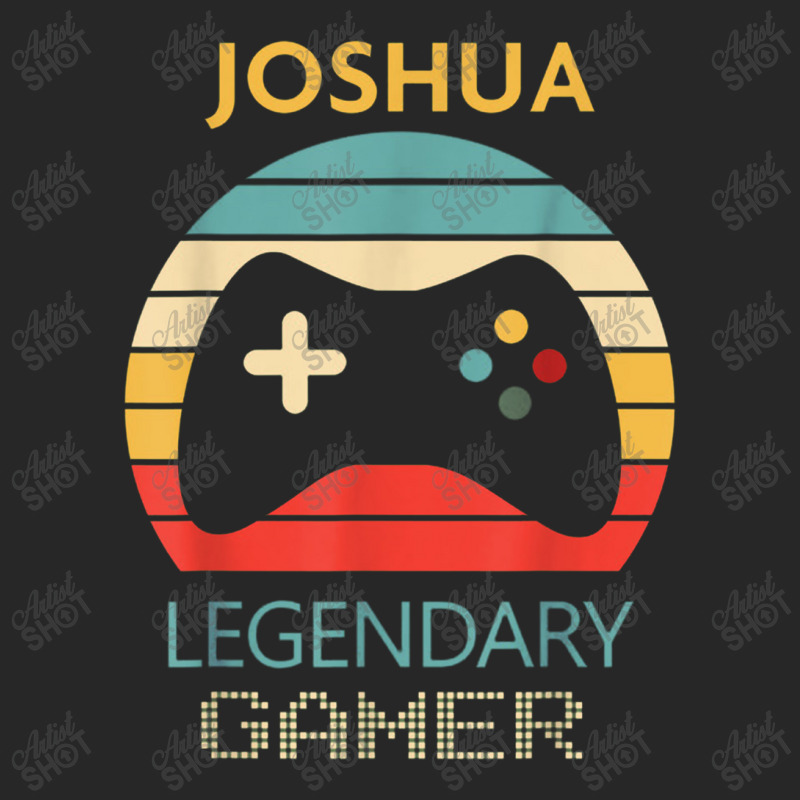 Joshua Name Gift   Personalized Legendary Gamer Men's T-shirt Pajama Set | Artistshot