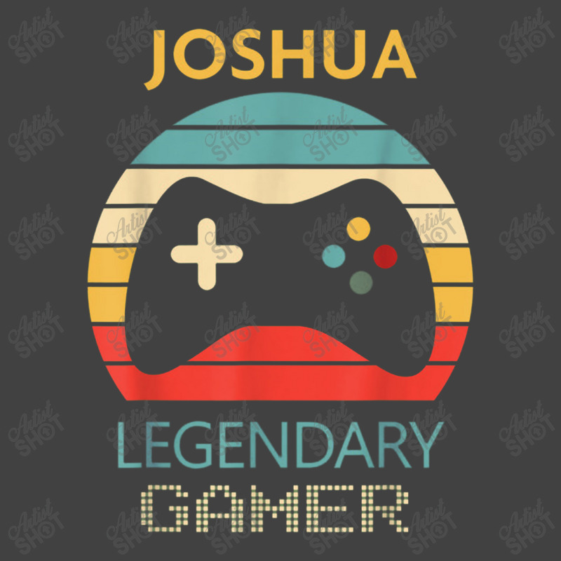 Joshua Name Gift   Personalized Legendary Gamer Vintage T-shirt | Artistshot