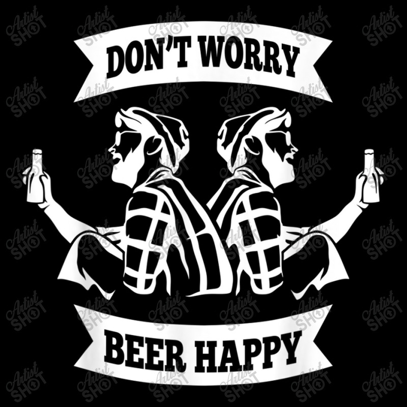 Beer Don't Worry Beer Happy Funny Retro Beer & Oktoberfest Long Sleeve Shirts by criticizematter | Artistshot