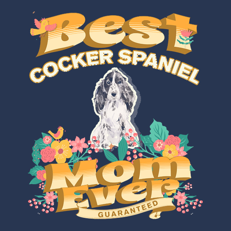 Dog Moms T  Shirt Best Cocker Spaniel Mom   Dog Mom, Dog Owner Gifts T Men Denim Jacket by nyliumgaloshes | Artistshot