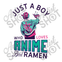 Just A Boy Who Loves Anime And Ramen Present For Anime Lover 3/4 Sleeve Shirt | Artistshot