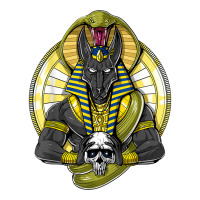 Anubis Skull Egyptian God Of The Dead Ancient Mythology T Shirt 3/4 Sleeve Shirt | Artistshot