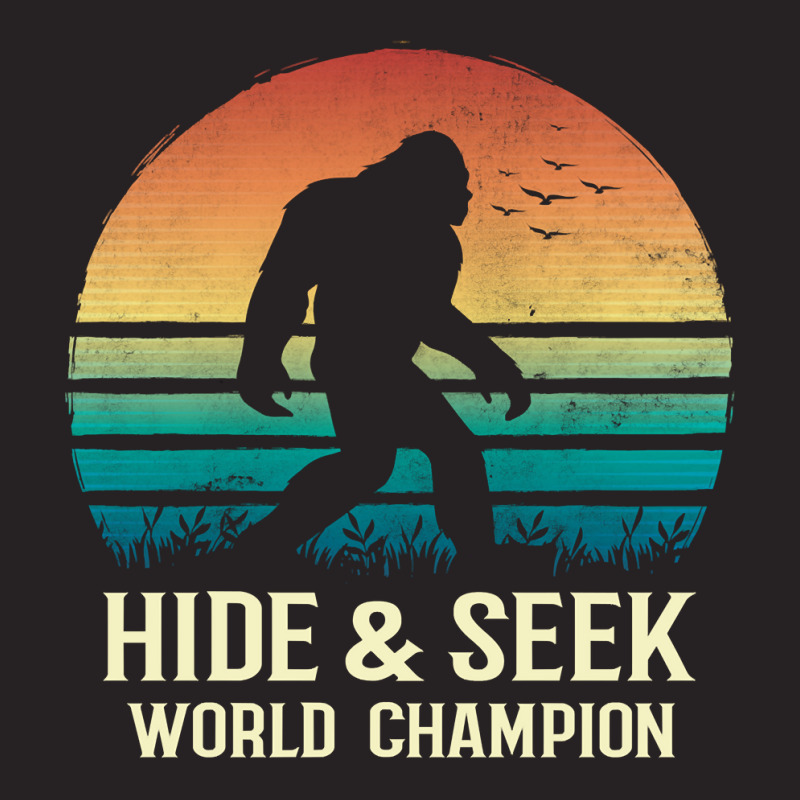 Hide And Seek World Champion Bigfoot Believer Long Sleeve T Shirt Vintage Cap by alayziahollars | Artistshot