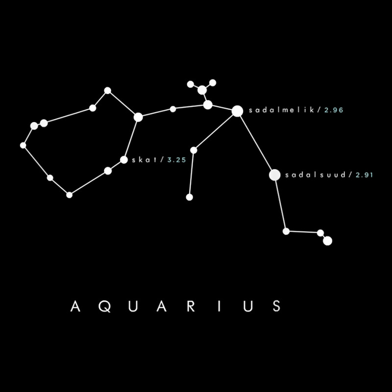 Aquarius Constellation T Shirt   Astronomy Stargazing Baby Beanies by tandonwelters | Artistshot