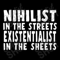 Nihilist In The Streets, Existentialist In The Sheets Long Sleeve Baby Bodysuit | Artistshot