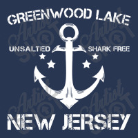 Greenwood Lake New Jersey Funny Fishing Camping Summer Gift Men Denim Jacket | Artistshot