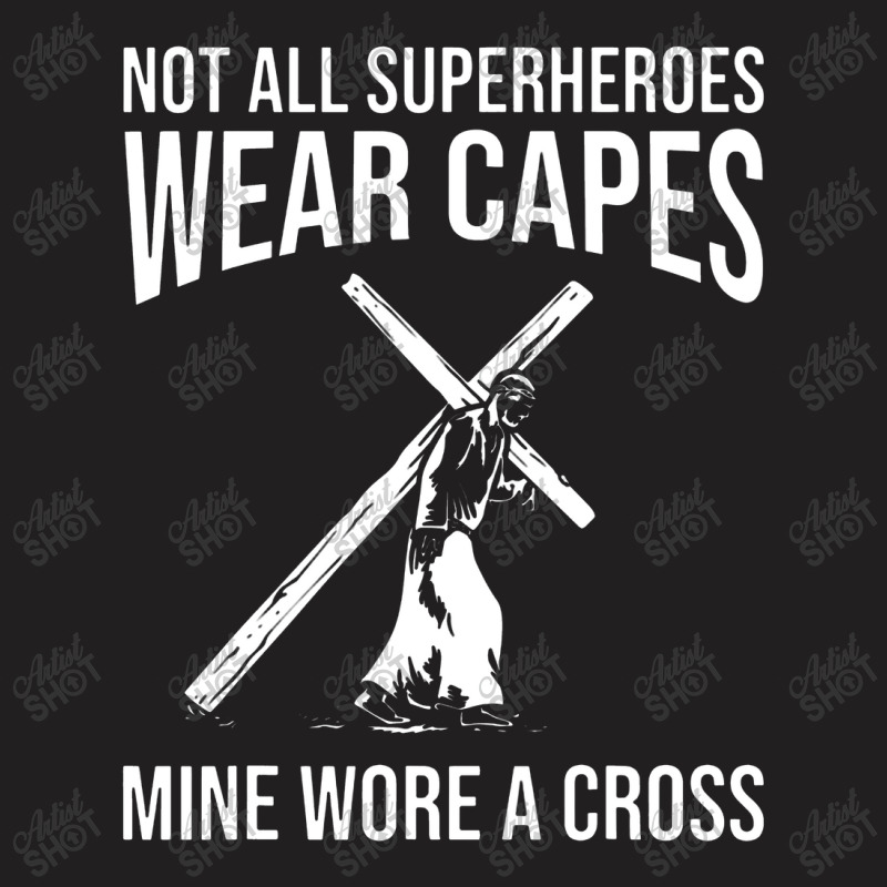 Jesus Superhero Design Men Women Jesus Christ Cross T-shirt | Artistshot