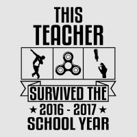 This Teacher Survived The 2016 2017 School Yea Exclusive T-shirt | Artistshot