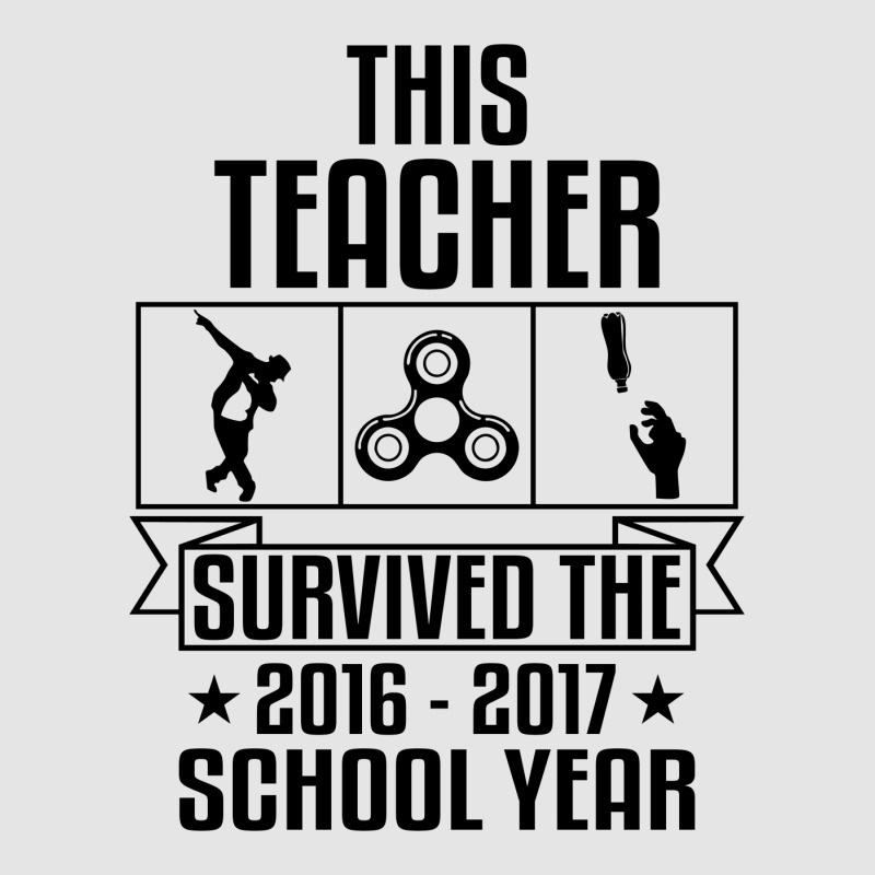 This Teacher Survived The 2016 2017 School Yea Exclusive T-shirt | Artistshot