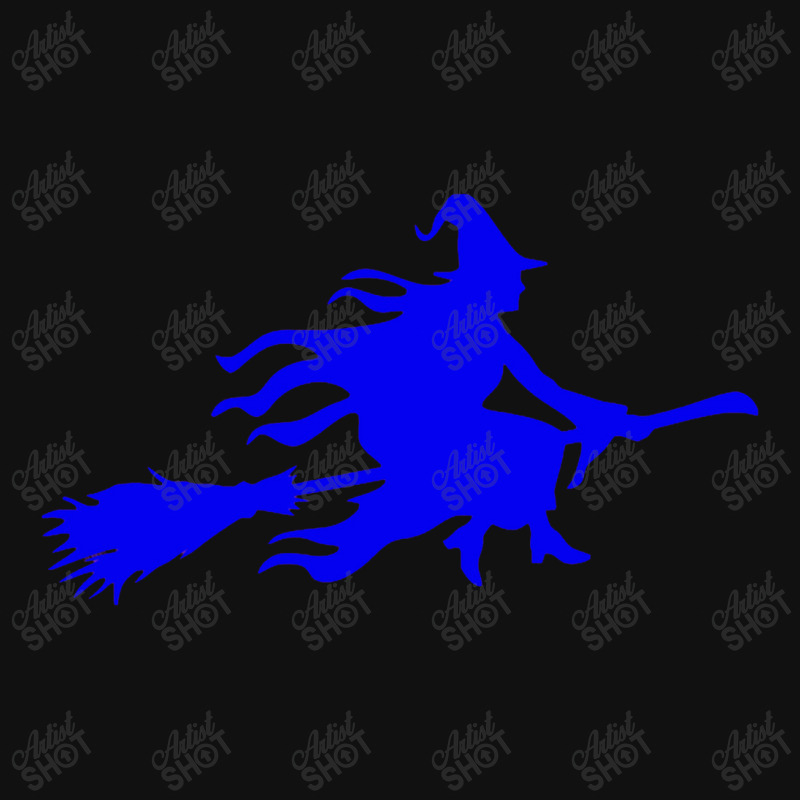 Witch Broom Flying Halloween Atv License Plate | Artistshot