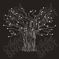 Electronics Technician Binary Tree   Electrical Engineer Tank Top | Artistshot