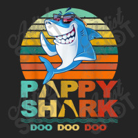 Pappy Shark Pappy Shark Lover Family Father's Day 3/4 Sleeve Shirt | Artistshot